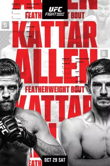 UFC Fight Night 213: Kattar vs. Allen