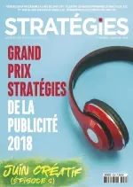 Stratégies N°1954-1955 Du 14 Juin 2018  [Magazines]