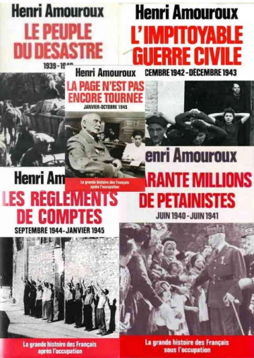 La grande histoire des Français sous l’occupation 10 tomes  [Livres]