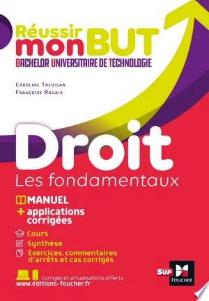 Réussir mon BUT : droit, les fondamentaux  [Livres]