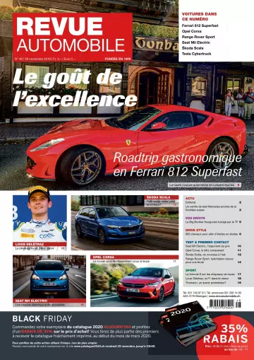 Revue Automobile - 28 novembre 2019  [Magazines]