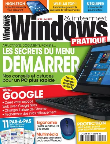 Windows et Internet Pratique N°80 – Avril 2019  [Magazines]