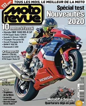 Moto Revue N°4100 – Mars 2020  [Magazines]