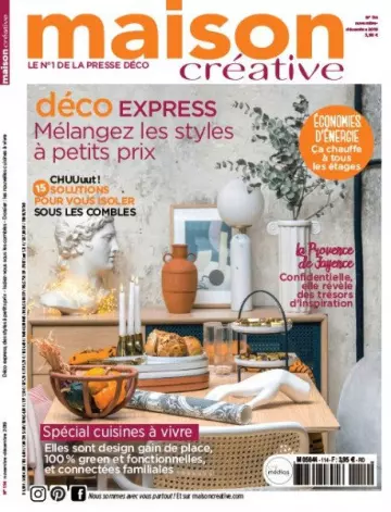 Maison Créative - Novembre-Décembre 2019  [Magazines]