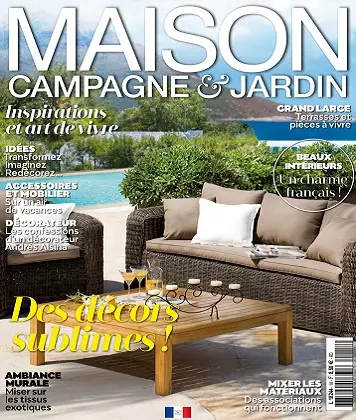 Maison Campagne et Jardin N°18 – Juillet-Septembre 2021  [Magazines]