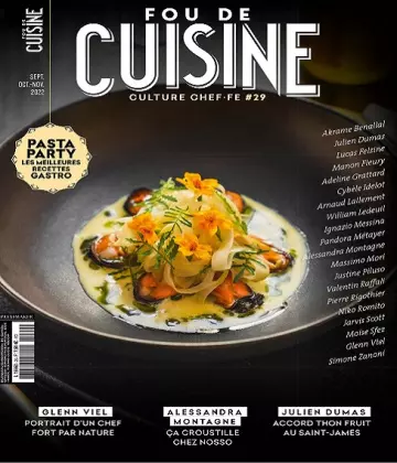 Fou De Cuisine N°29 – Septembre-Novembre 2022  [Magazines]