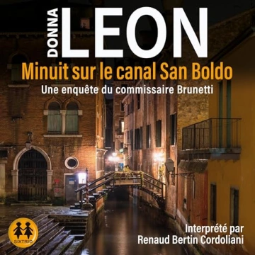 Minuit sur le canal San Boldo - Commissaire Brunetti 25 Donna Leon  [AudioBooks]