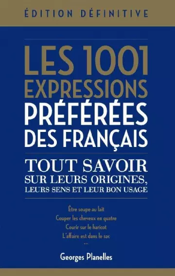 LES 1001 EXPRESSIONS PRÉFÉRÉES DES FRANÇAIS  [Livres]