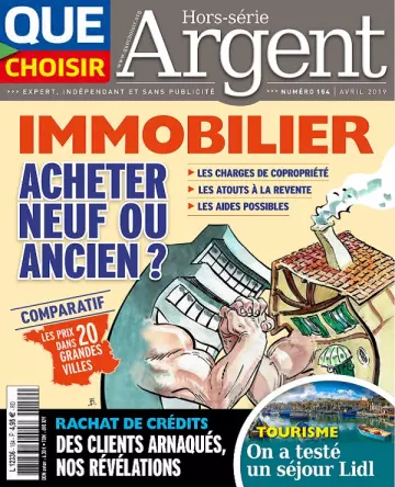 Que Choisir Hors Série Argent N°154 – Avril 2019  [Magazines]