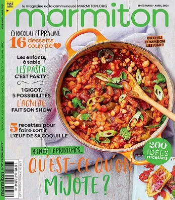 Marmiton N°58 – Mars-Avril 2021  [Magazines]