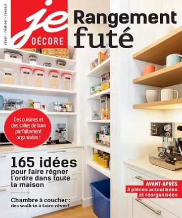 Je Décore N°8 – Rangement futé 2023  [Magazines]