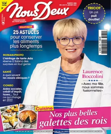 Nous Deux N°3888 Du 4 au 10 Janvier 2022  [Magazines]