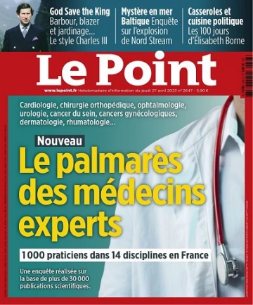 Le Point N°2647 Du 27 Avril 2023  [Magazines]