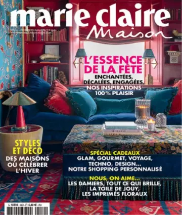 Marie Claire Maison N°530 – Décembre 2021-Janvier 2022  [Magazines]