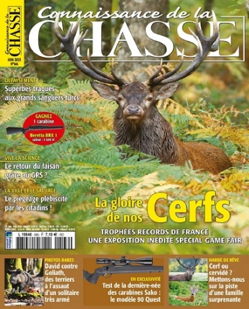 Connaissance De La Chasse N°566 – Juin 2023  [Magazines]