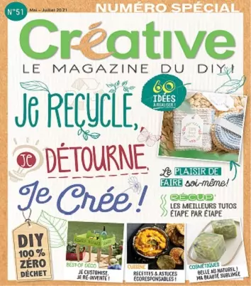 Créative N°51 – Mai-Juillet 2021  [Magazines]