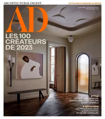 AD Architectural Digest N°176 – Janvier-Février 2023  [Magazines]