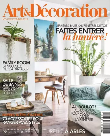 Art et Décoration N°543 – Septembre 2019  [Magazines]