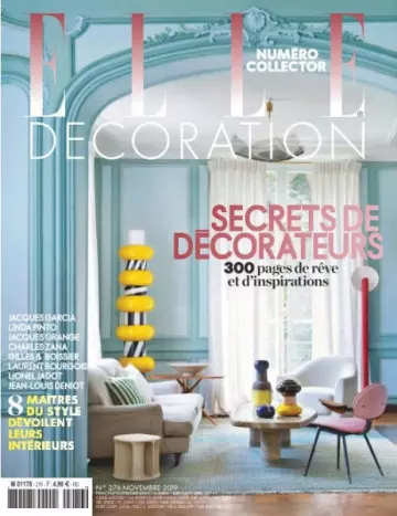 Elle Décoration France - Novembre 2019  [Magazines]