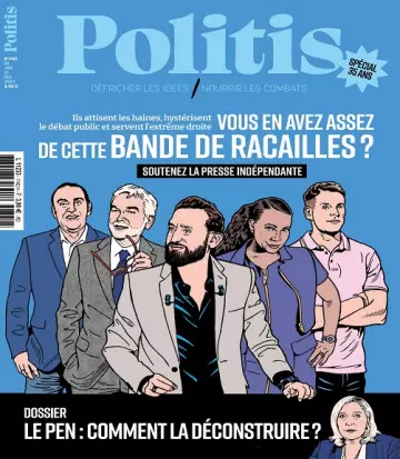 Politis N°1742 Du 26 Janvier 2023  [Magazines]