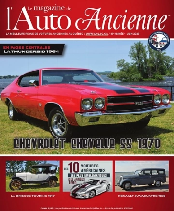 Le Magazine De L’Auto Ancienne – Juin 2023  [Magazines]