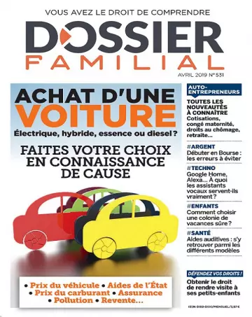 Dossier Familial N°531 – Avril 2019  [Magazines]