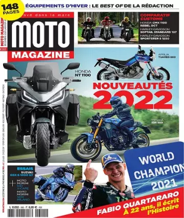 Moto Magazine N°382 – Décembre 2021-Janvier 2022  [Magazines]