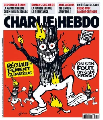 Charlie Hebdo N°1516 Du 11 au 17 Août 2021  [Journaux]