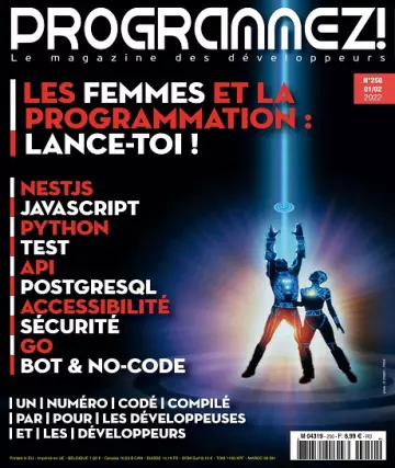 Programmez N°250 – Janvier-Février 2022  [Magazines]