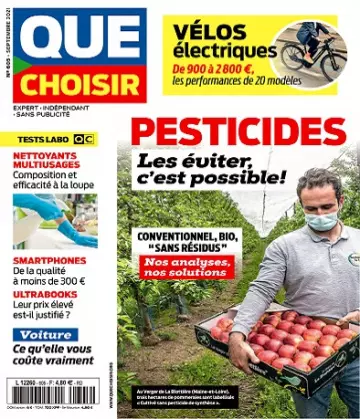 Que Choisir N°605 – Septembre 2021  [Magazines]