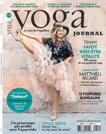 Yoga Journal N°19 – Avril-Juin 2019  [Magazines]