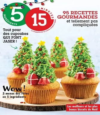 5 ingrédients 15 minutes – Janvier 2021  [Magazines]