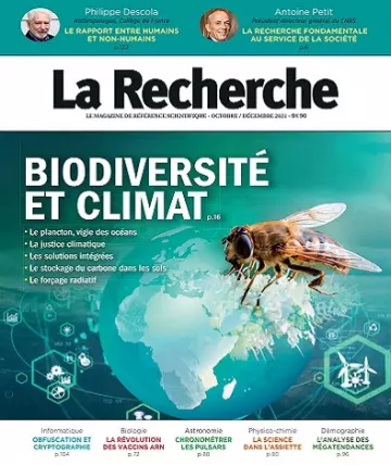 La Recherche N°567 – Octobre-Décembre 2021  [Magazines]