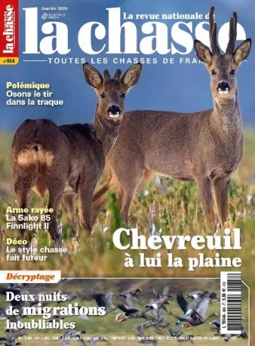 La Revue Nationale de la Chasse - Janvier 2020  [Magazines]