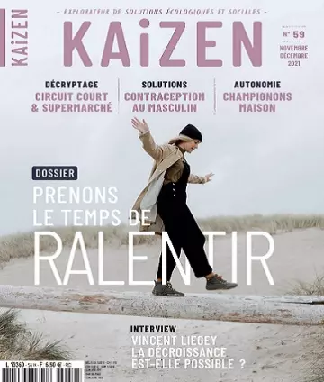 Kaizen Magazine N°59 – Novembre-Décembre 2021  [Magazines]