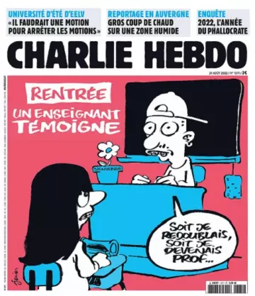 Charlie Hebdo N°1571 Du 31 Août 2022  [Journaux]