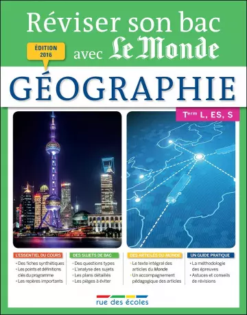 Réviser son bac avec Le Monde-Géographie  [Livres]