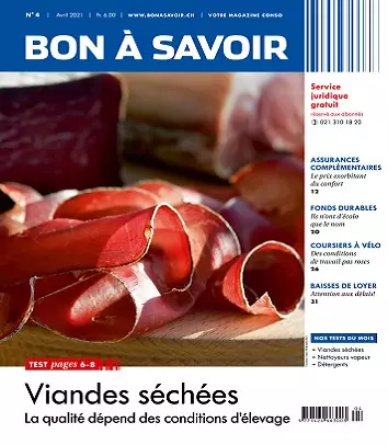 Bon à Savoir N°4 – Avril 2021  [Magazines]