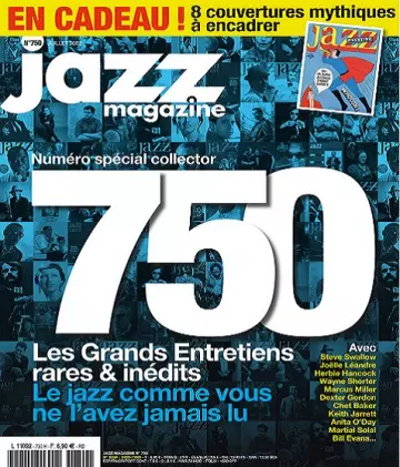 Jazz Magazine N°750 – Juillet 2022  [Magazines]