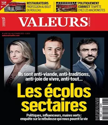 Valeurs Actuelles N°4397 Du 4 au 10 Mars 2021  [Magazines]