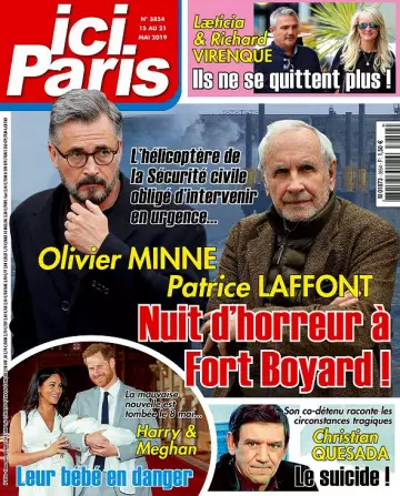 Ici Paris N°3854 Du 15 au 21 Mai 2019  [Magazines]