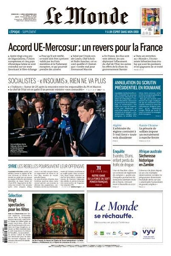 Le Monde du 08 Décembre 2024  [Journaux]