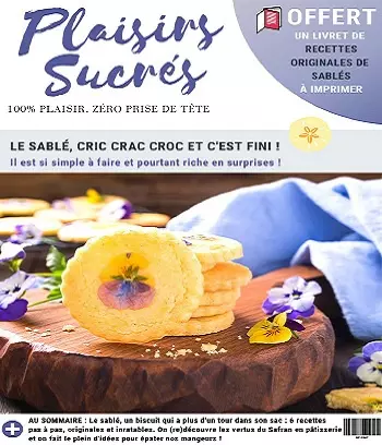 Plaisirs Sucrés N°19 Du 11 Avril 2021  [Magazines]