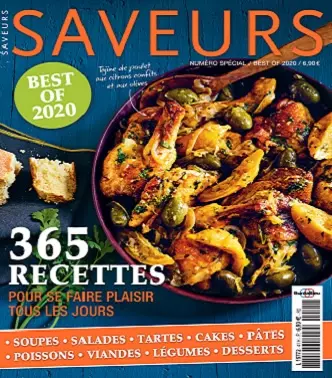 Saveurs Hors Série N°41 – Best Of 2020  [Magazines]