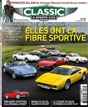 Classic et Sports Car N°87 – Juin 2020  [Magazines]