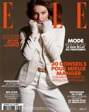 Elle N°3825 Du 12 au 18 Avril 2019  [Magazines]