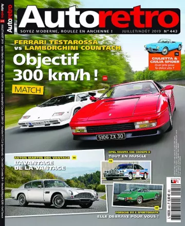 Autoretro N°443 – Juillet-Août 2019  [Magazines]