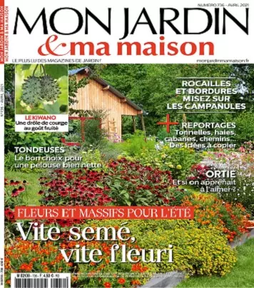 Mon Jardin et Ma Maison N°736 – Avril 2021  [Magazines]