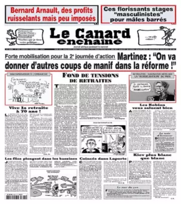 Le Canard Enchaîné N°5334 Du 1er Février 2023  [Journaux]