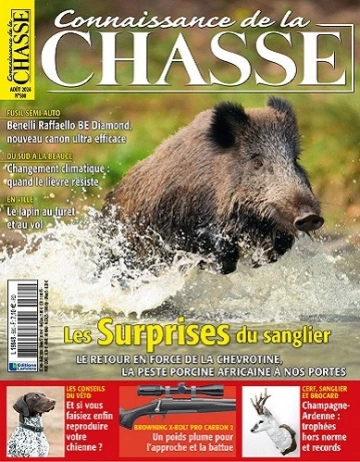 Connaissance De La Chasse N°580 – Août 2024  [Magazines]